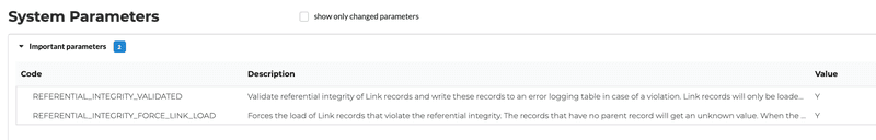 Referential Integrity Error Handling Release 4 1 15 1