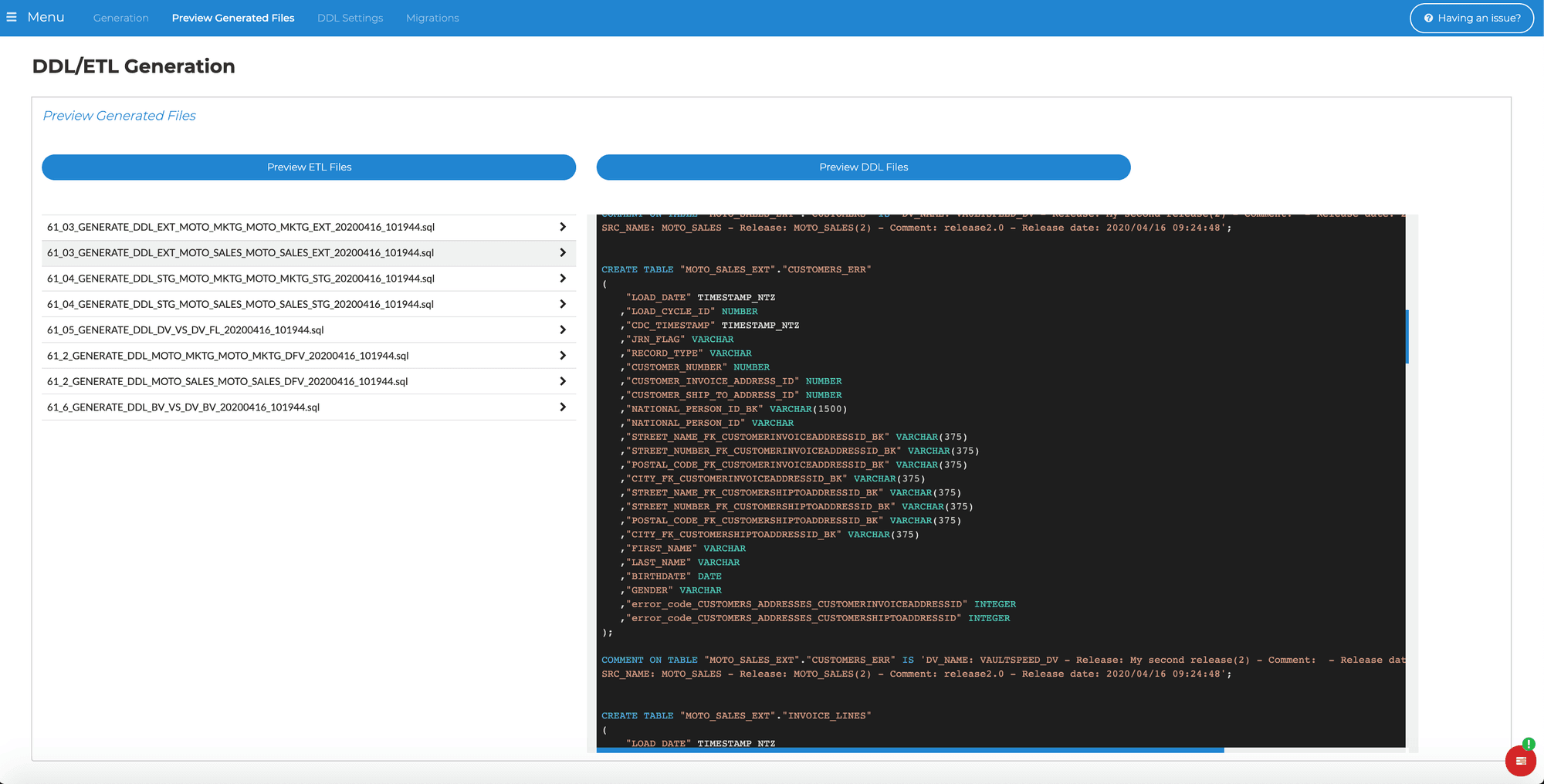 Referential Integrity Error Handling Release 4 1 15 2