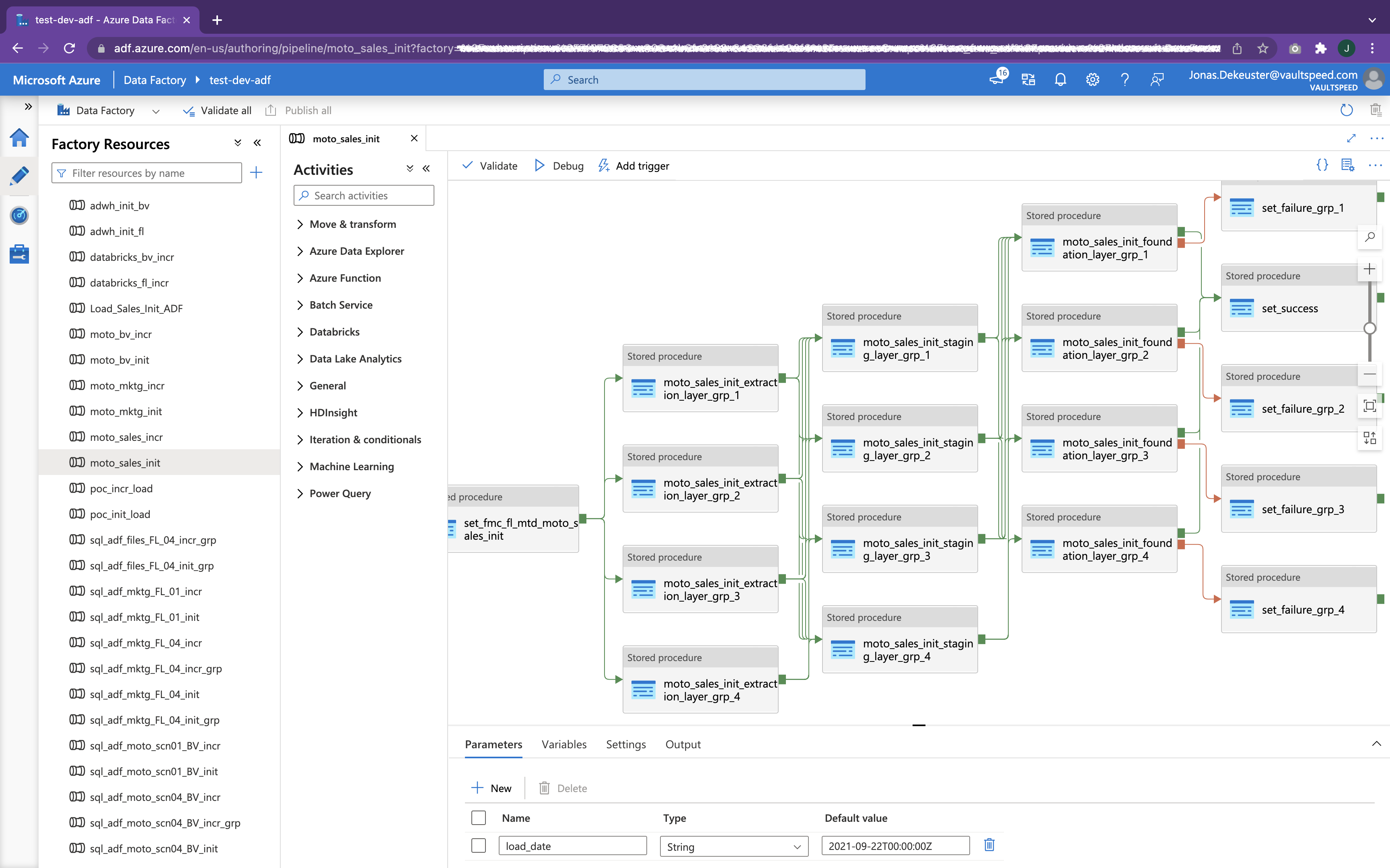 FMC Azure Data Factory